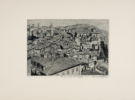  Benvenuto Disertori  (Trento, 1887 - Milano, 1969) : Lotto composto di 3 incisioni.  - Asta Stampe, disegni e dipinti antichi, moderni e contemporanei - Libreria Antiquaria Gonnelli - Casa d'Aste - Gonnelli Casa d'Aste