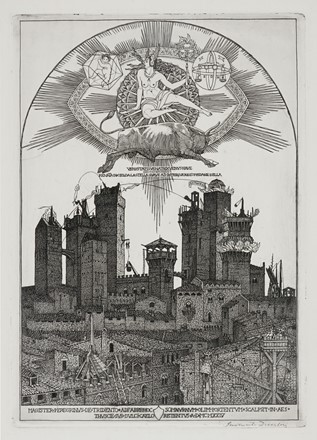  Benvenuto Disertori  (Trento, 1887 - Milano, 1969) : La serie dei 3 Pianeti.  - Auction Prints, drawings & paintings | Old master, modern and contemporary art - Libreria Antiquaria Gonnelli - Casa d'Aste - Gonnelli Casa d'Aste