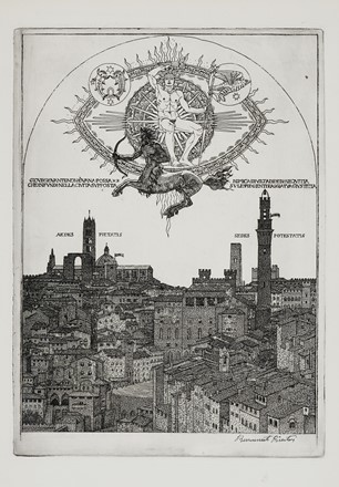  Benvenuto Disertori  (Trento, 1887 - Milano, 1969) : La serie dei 3 Pianeti.  - Auction Prints, drawings & paintings | Old master, modern and contemporary art - Libreria Antiquaria Gonnelli - Casa d'Aste - Gonnelli Casa d'Aste