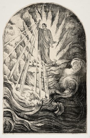  Regina Philippona Disertori  (Amsterdam, 1886 - Milano, 1977) : Genesi 1-1-6.  - Asta Stampe, disegni e dipinti antichi, moderni e contemporanei - Libreria Antiquaria Gonnelli - Casa d'Aste - Gonnelli Casa d'Aste