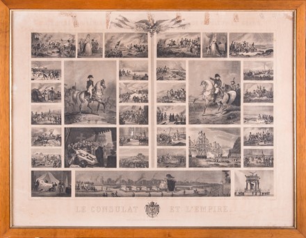  Jean-Victor Vincent Adam  (Parigi,, 1801 - Viroflay,, 1866) : Derniers souvenirs de Napoléon le grand / Le consulat et l'impere.  - Asta Stampe, disegni e dipinti antichi, moderni e contemporanei - Libreria Antiquaria Gonnelli - Casa d'Aste - Gonnelli Casa d'Aste