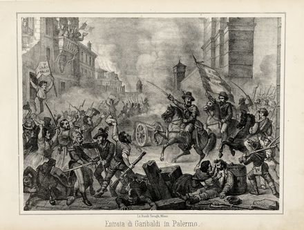 Album storico artistico. Garibaldi nelle Due Sicilie ossia Guerra d'Italia nel 1860...  [..]