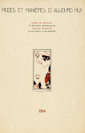  Rgnier Henri (de) : Modes et manires d'aujourd'hui. Henri de Rgnier vit ces douze aquarelles de George Barbier et se divertit a les chanter.  George Barbier  (Nantes, 1882 - Parigi, 1932)  - Asta Libri, autografi e manoscritti [ASTA A TEMPO] - Libreria Antiquaria Gonnelli - Casa d'Aste - Gonnelli Casa d'Aste