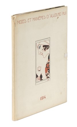  Régnier Henri (de) : Modes et manières d'aujourd'hui. Henri de Régnier vit ces douze aquarelles de George Barbier et se divertit a les chanter.  George Barbier  (Nantes, 1882 - Parigi, 1932)  - Asta Libri, autografi e manoscritti [ASTA A TEMPO] - Libreria Antiquaria Gonnelli - Casa d'Aste - Gonnelli Casa d'Aste