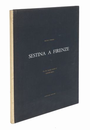  Fortini Franco : Sestina a Firenze.  Ottone Rosai  (Firenze, 1895 - Ivrea, 1957)  [..]