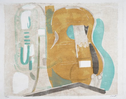  Antonio Zoran Music  (Boccavizza, 1909 - Venezia, 2005) : Senza titolo.  Bruno Saetti  (Bologna, 1902 - 1984)  - Asta Stampe, disegni e dipinti antichi, moderni e contemporanei - Libreria Antiquaria Gonnelli - Casa d'Aste - Gonnelli Casa d'Aste