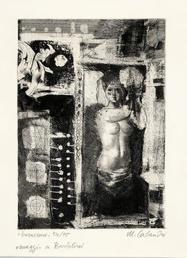  Valsecchi Marco : Luigi Bartolini. 70 disegni.  Mario Calandri  (Torino, 1914 -  [..]