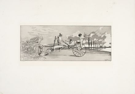  Max Klinger  (Lipsia, 1857 - Grossjena, 1920) : Intermezzi.  - Asta Stampe, disegni e dipinti antichi, moderni e contemporanei - Libreria Antiquaria Gonnelli - Casa d'Aste - Gonnelli Casa d'Aste