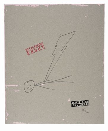  The Real Not Banksy : Is it possible to milk a dead rat?  Banksy  (Bristol, 1974)  - Asta Stampe, disegni e dipinti antichi, moderni e contemporanei - Libreria Antiquaria Gonnelli - Casa d'Aste - Gonnelli Casa d'Aste