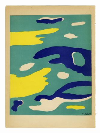  Hans Arp  (Strasburgo, 1887 - Basilea, 1966), Fernand Léger  (Argentan, 1881 - Gif-sur-Yvette, 1955), Abraham Rattner  (Poughkeepsie, 1895 - New York, 1978) : Lotto composto di 3 incisioni.  - Asta Stampe, disegni e dipinti antichi, moderni e contemporanei - Libreria Antiquaria Gonnelli - Casa d'Aste - Gonnelli Casa d'Aste