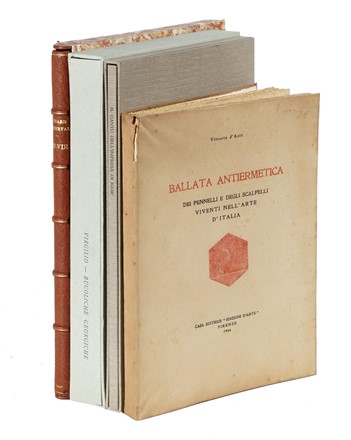  Vergilius Maro Publius : Bucoliche. Georgiche. Versione italiana di Carlo Saggio.  - Asta Libri, autografi e manoscritti [ASTA A TEMPO] - Libreria Antiquaria Gonnelli - Casa d'Aste - Gonnelli Casa d'Aste