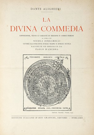 Alighieri Dante : La Divina Commedia illustrata da Gustavo Doré e dichiarata con note tratte dai migliori commenti per cura di Eugenio Camerini.  Eugenio Camerini, Gustave Doré  (Strasbourg, 1832 - Paris, 1883)  - Asta Libri, autografi e manoscritti [ASTA A TEMPO] - Libreria Antiquaria Gonnelli - Casa d'Aste - Gonnelli Casa d'Aste