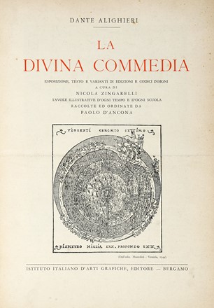  Alighieri Dante : La Divina Commedia illustrata da Gustavo Dor e dichiarata con note tratte dai migliori commenti per cura di Eugenio Camerini.  Eugenio Camerini, Gustave Dor  (Strasbourg, 1832 - Paris, 1883)  - Asta Libri, autografi e manoscritti [ASTA A TEMPO] - Libreria Antiquaria Gonnelli - Casa d'Aste - Gonnelli Casa d'Aste