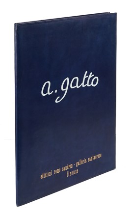  Gatto Alfonso : Alfonso Gatto. 5 litografie, 5 poesie, 1 poesia autografata.  - Asta Libri, autografi e manoscritti [ASTA A TEMPO] - Libreria Antiquaria Gonnelli - Casa d'Aste - Gonnelli Casa d'Aste