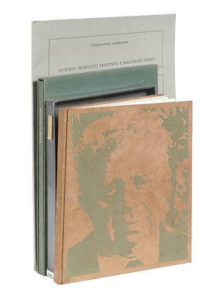  Valeri Diego : Autunnale.  Domenico Cantatore  (Ruvo di Puglia,  - Parigi, 1998), Ferdinando Albertazzi, Renzo Margonari, Eugenio Montale  (Genova, 1896 - Milano, 1981), Gennaro Picinni  - Asta Libri, autografi e manoscritti - Libreria Antiquaria Gonnelli - Casa d'Aste - Gonnelli Casa d'Aste