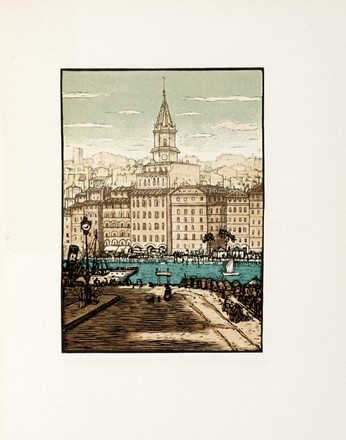  Suars Andr : Marsiho. Bois gravs de Louis Jou.  Louis Jou [pseud. di Luis Felipe-Vicente Jou i Senabre]  (Gracia-Barcellona, 1881 - Francia, 1968)  - Asta Libri, autografi e manoscritti - Libreria Antiquaria Gonnelli - Casa d'Aste - Gonnelli Casa d'Aste