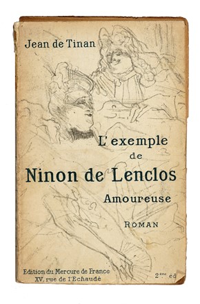  Tinan Jean (de) : L'exemple de Ninon de Lenclos Amoureuse...  Henri (de) Toulouse-Lautrec  (Albi, 1864 - Malrom, 1901)  - Asta Libri, autografi e manoscritti - Libreria Antiquaria Gonnelli - Casa d'Aste - Gonnelli Casa d'Aste