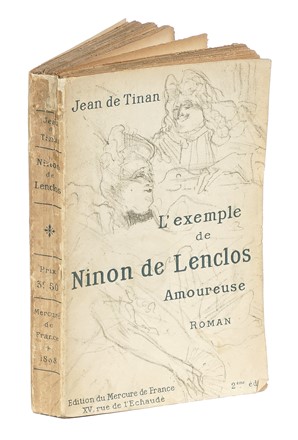  Tinan Jean (de) : L'exemple de Ninon de Lenclos Amoureuse...  Henri (de) Toulouse-Lautrec  (Albi, 1864 - Malrom, 1901)  - Asta Libri, autografi e manoscritti - Libreria Antiquaria Gonnelli - Casa d'Aste - Gonnelli Casa d'Aste