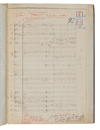  Lualdi Adriano : Montecassino Musica, Musica, Teatro, Spettacolo  - Auction Books, autographs & manuscripts - Libreria Antiquaria Gonnelli - Casa d'Aste - Gonnelli Casa d'Aste