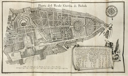  Soldini Francesco Maria : Il Reale Giardino di Boboli nella sua Pianta e nelle sue Statue.  - Asta Libri, autografi e manoscritti - Libreria Antiquaria Gonnelli - Casa d'Aste - Gonnelli Casa d'Aste