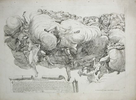  Giovanni Battista Vanni  (Firenze,  - Pistoia, 1660) : Gli affreschi del Correggio nella cupola del Duomo di Parma.  - Auction Stampe, disegni e dipinti antichi, moderni e contemporanei [ASTA A TEMPO] - Libreria Antiquaria Gonnelli - Casa d'Aste - Gonnelli Casa d'Aste