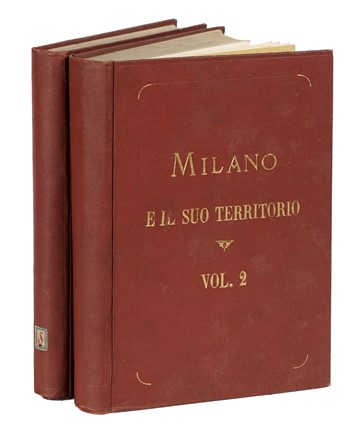  Cant Cesare [e altri] : Milano e il suo territorio. Tomo I (-II).  - Asta Libri, autografi e manoscritti - Libreria Antiquaria Gonnelli - Casa d'Aste - Gonnelli Casa d'Aste