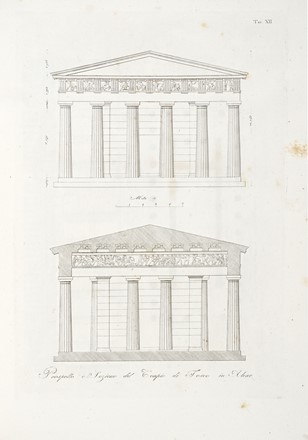  Canina Luigi : L'architettura greca considerata nei monumenti.  - Asta Libri, autografi e manoscritti - Libreria Antiquaria Gonnelli - Casa d'Aste - Gonnelli Casa d'Aste