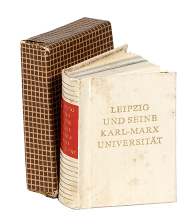 Leipzig und seine Karl-Marx-Universitt. Miniatura, Collezionismo e Bibliografia  - Auction Books, autographs & manuscripts - Libreria Antiquaria Gonnelli - Casa d'Aste - Gonnelli Casa d'Aste