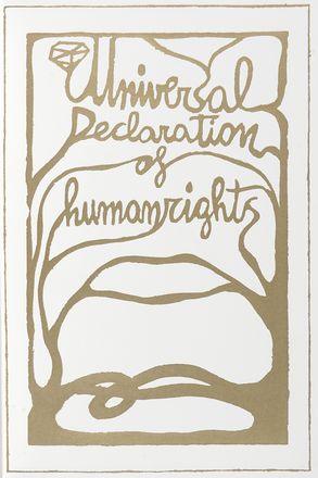 Jori Marcello : Universal declaration of human rights.  - Asta Libri, autografi  [..]