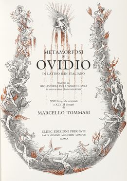  Ovidius Naso Publius : Metamorfosi [...] in latino e in italiano. Ridotte da Gio.  [..]
