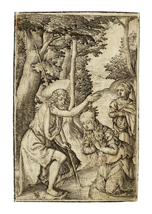  L�onard Gaultier  (Magonza,, 1561 - Parigi,, 1641) : Adorazione dei pastori.  - Auction Stampe, disegni e dipinti antichi, moderni e contemporanei [ASTA A TEMPO] - Libreria Antiquaria Gonnelli - Casa d'Aste - Gonnelli Casa d'Aste