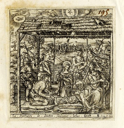  L�onard Gaultier  (Magonza,, 1561 - Parigi,, 1641) : Adorazione dei pastori.  - Auction Stampe, disegni e dipinti antichi, moderni e contemporanei [ASTA A TEMPO] - Libreria Antiquaria Gonnelli - Casa d'Aste - Gonnelli Casa d'Aste