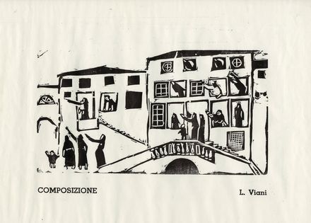  Lorenzo Viani  (Viareggio, 1882 - Ostia, 1936) : Lotto composto di 3 xilografie.  - Asta Stampe, disegni e dipinti antichi, moderni e contemporanei [ASTA A TEMPO] - Libreria Antiquaria Gonnelli - Casa d'Aste - Gonnelli Casa d'Aste