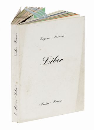  Miccini Eugenio : Liber.  - Asta Libri, autografi e manoscritti - Libreria Antiquaria  [..]