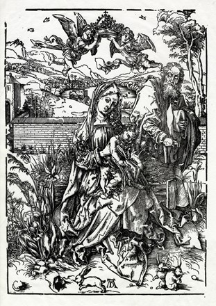 Albrecht Dürer (Norimberga, 1471 Norimberga, 1528) Sacra famiglia
