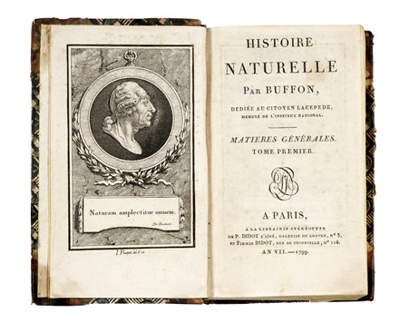  Buffon Georges Louis : Histoire Naturelle [...] Matieres Générales. Tome premier (-vingt-quatrième). Zoologia, Mineralogia, Botanica, Scienze naturali, Scienze naturali, Scienze naturali  - Auction Books, autographs & manuscripts - Libreria Antiquaria Gonnelli - Casa d'Aste - Gonnelli Casa d'Aste