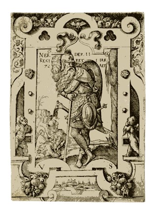  Virgil Solis  (Norimberga,, 1514 - 1562) : L'imperatore Nerva / Veturia.  - Asta Stampe, disegni e dipinti antichi, moderni e contemporanei [ASTA A TEMPO] - Libreria Antiquaria Gonnelli - Casa d'Aste - Gonnelli Casa d'Aste