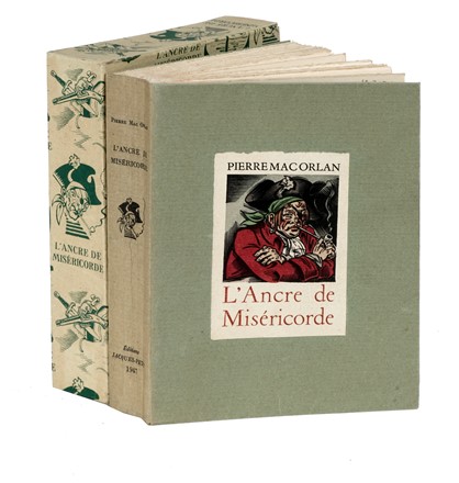  Mac Orlan Pierre : L'Ancre de Misricorde. Illustrations de Pierre Leconte.  Pierre Leconte  - Asta Libri, autografi e manoscritti - Libreria Antiquaria Gonnelli - Casa d'Aste - Gonnelli Casa d'Aste