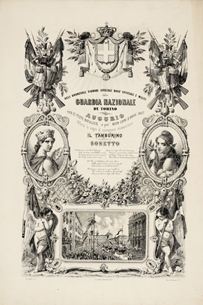  Autori vari : Lotto composto di 17 incisioni della Guardia Nazionale.  - Auction Stampe, disegni e dipinti antichi, moderni e contemporanei [ASTA A TEMPO] - Libreria Antiquaria Gonnelli - Casa d'Aste - Gonnelli Casa d'Aste