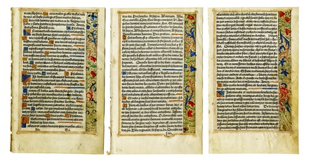  Gillet e Germain Hardouyn  (miniatori ed editori a Parigi, ) [cerchia di] : San Matteo e l'angelo.  - Asta Stampe, disegni e dipinti antichi, moderni e contemporanei [ASTA A TEMPO] - Libreria Antiquaria Gonnelli - Casa d'Aste - Gonnelli Casa d'Aste