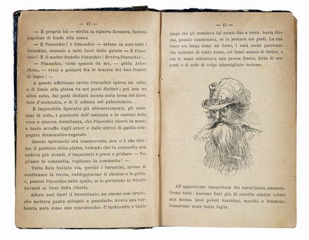  Collodi Carlo : Le avventure di Pinocchio. Storia di un burattino. Illustrata da  [..]