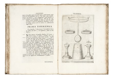  Magalotti Lorenzo : Saggi di naturali esperienze fatte nell'Accademia del Cimento...  - Asta Libri, autografi e manoscritti - Libreria Antiquaria Gonnelli - Casa d'Aste - Gonnelli Casa d'Aste