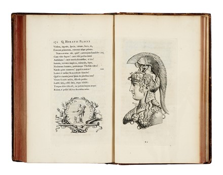  Horatius Flaccus Quintus : Opera. Vol. I (-II). Letteratura classica, Classici, Figurato, Letteratura, Letteratura, Collezionismo e Bibliografia  John Pine  - Auction Books, autographs & manuscripts - Libreria Antiquaria Gonnelli - Casa d'Aste - Gonnelli Casa d'Aste