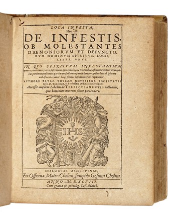  Thyraeus Petrus : Daemoniaci, hoc est: De obsessis a spiritibus daemoniorum hominibus, liber unus...  - Asta Libri, autografi e manoscritti - Libreria Antiquaria Gonnelli - Casa d'Aste - Gonnelli Casa d'Aste