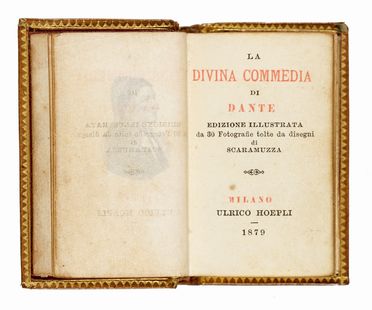  Alighieri Dante : La divina commedia di Dante edizione illustrata da 30 fotografie  [..]