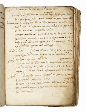 Bastardello del casato lombardo dei Della Porta.  - Asta Libri, autografi e manoscritti  [..]