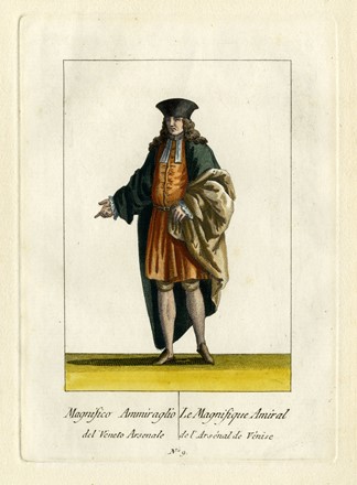  Cesare Vecellio  (Pieve di Cadore,, 1521 - Venezia,, 1601) : Cinque tavole da De gli habiti antichi, e moderni di diverse parti del mondo...  - Asta Stampe, disegni e dipinti antichi, moderni e contemporanei [ASTA A TEMPO] - Libreria Antiquaria Gonnelli - Casa d'Aste - Gonnelli Casa d'Aste