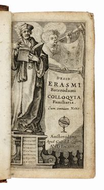  Erasmus Roterodamus : Colloquia familiaria. Cum omnium notis.  - Asta Libri, autografi  [..]