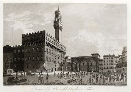  Missirini Melchiorre : La piazza del Granduca di Firenze co' suoi monumenti...  [..]