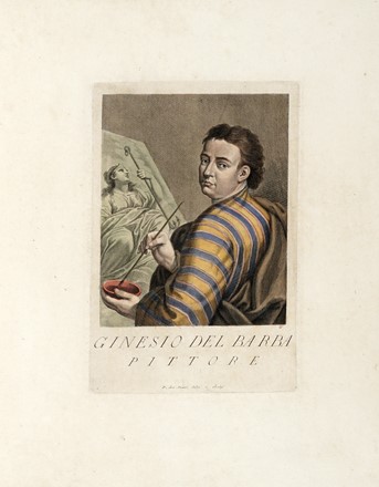  Pietro Antonio Pazzi  (Firenze,, ) : Sei ritratti da Raccolta di 324 ritratti di pittori eccellenti.  - Asta Stampe, disegni e dipinti antichi, moderni e contemporanei [ASTA A TEMPO] - Libreria Antiquaria Gonnelli - Casa d'Aste - Gonnelli Casa d'Aste